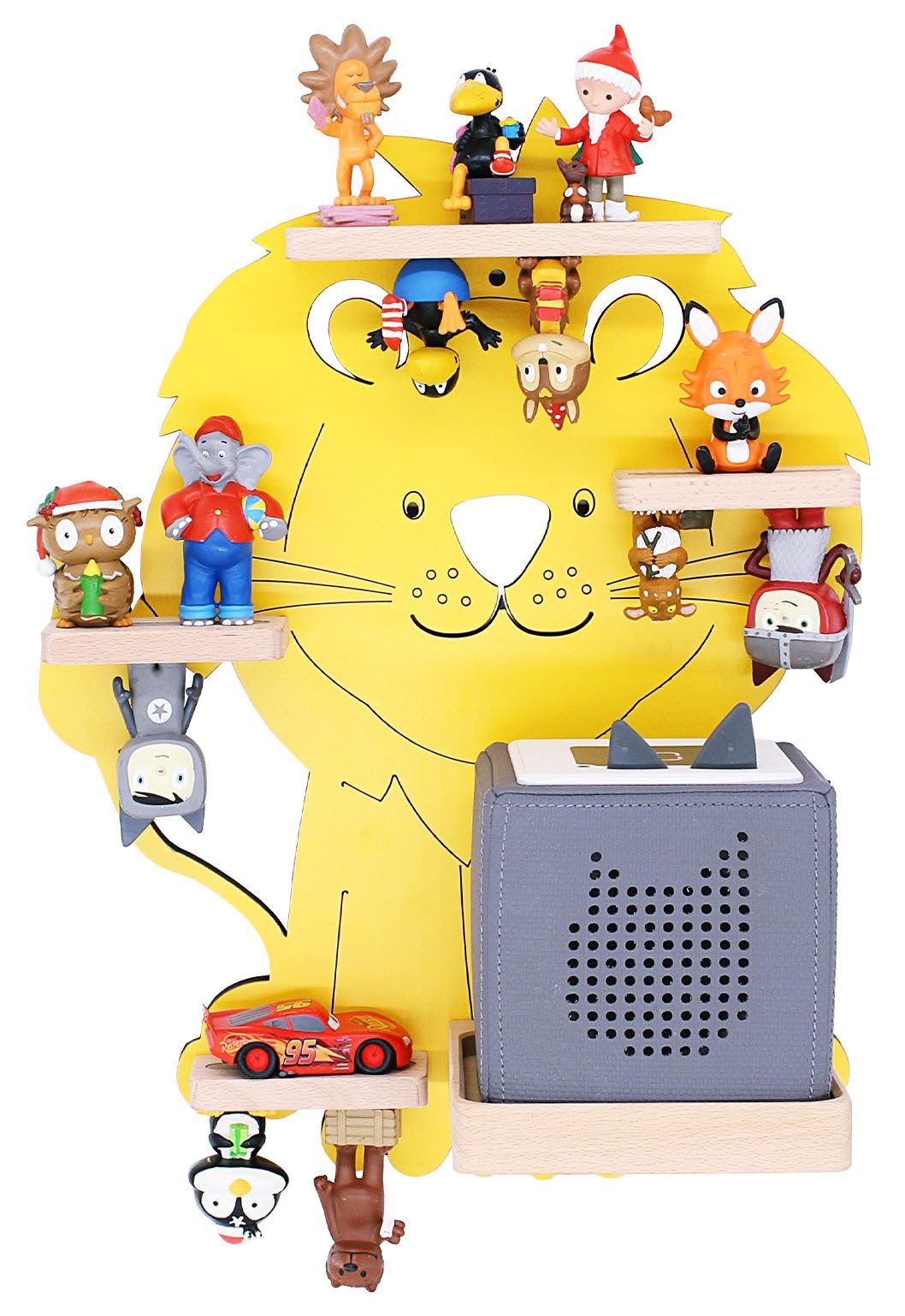 Boarti Wandregal Regal Tier Löwe Kinder Toniebox Tonies Figuren günstig online kaufen
