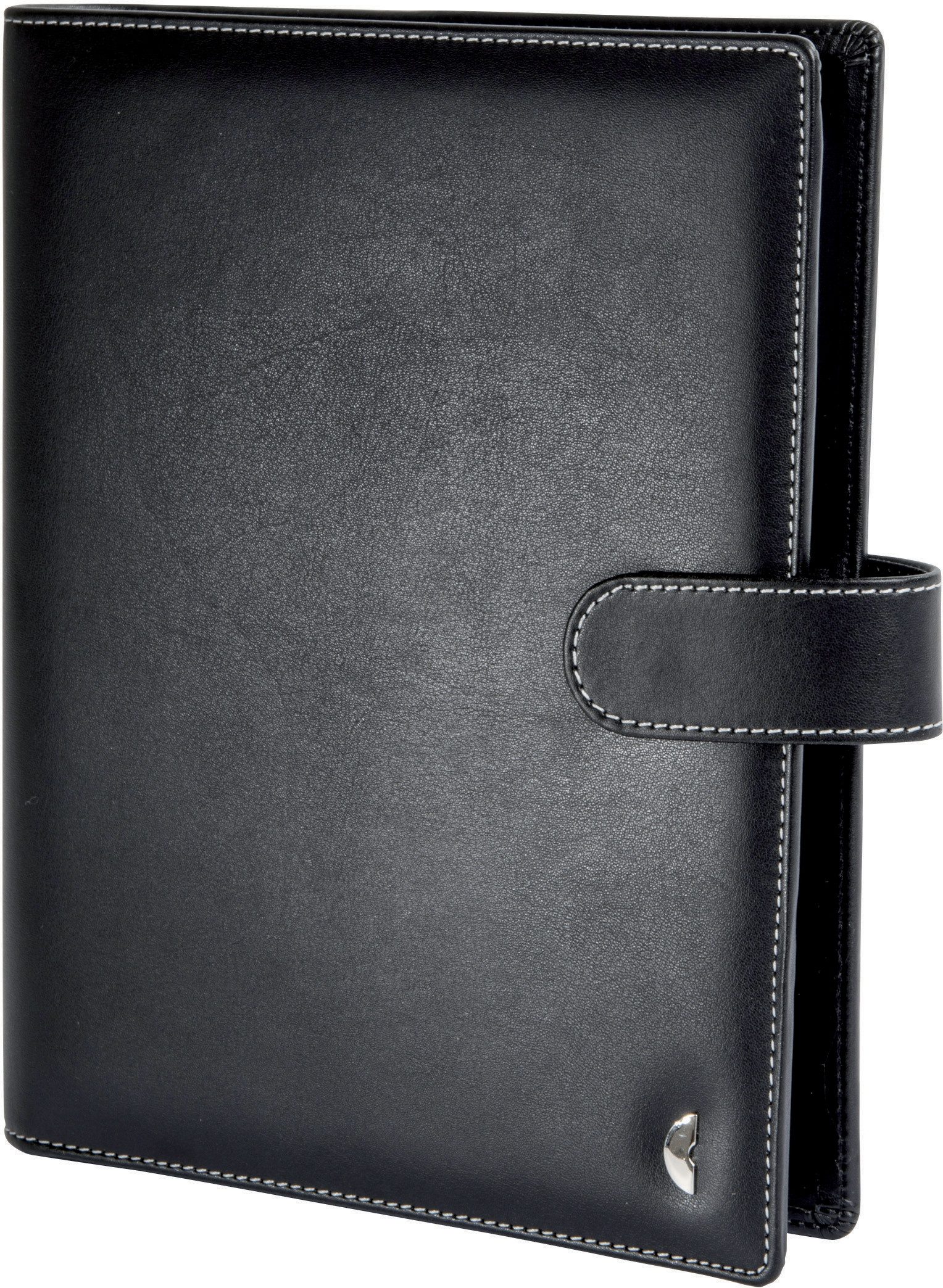 CHRONOPLAN Terminplaner Terminplaner Standard A5 Slim Einsteiger schwarz (6 Stück)