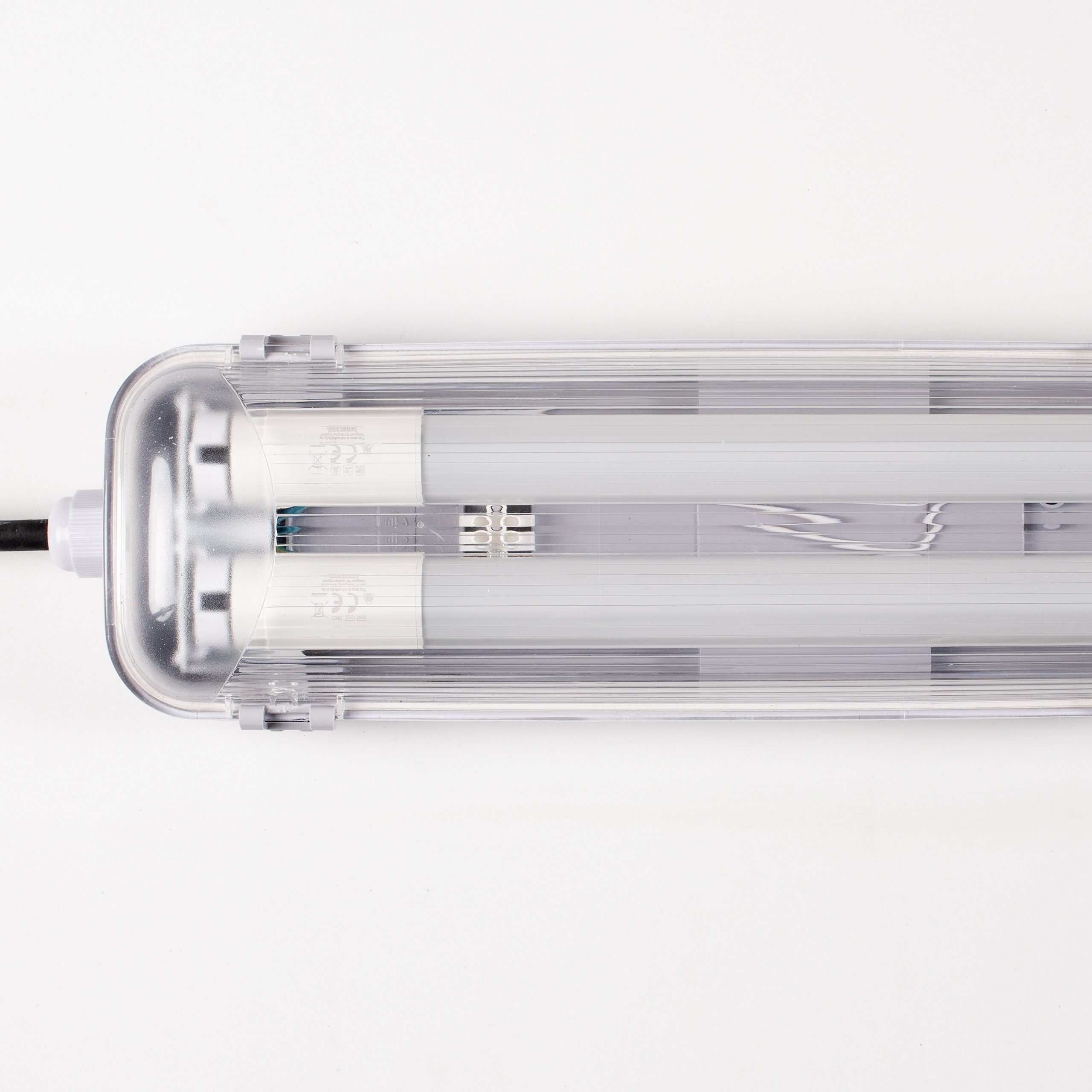 proventa LED Deckenleuchte Feuchtraumleuchte, LED, mit LED-Röhren 150 cm 2x günstig online kaufen