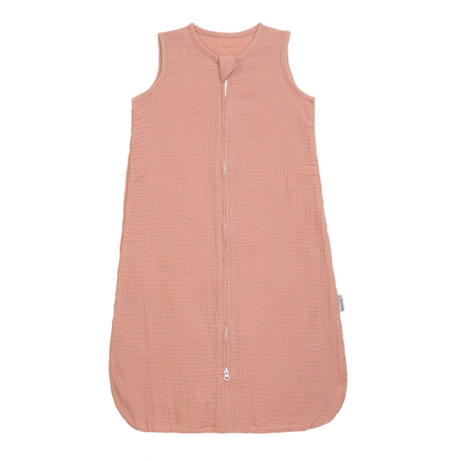 Räuberella Babyschlafsack 70cm Sommer (TOG 0.5) Kurzarm in Rosa, 0.5 TOG, 2-Wege Reißverschluss, Klemmschutz am Kinn