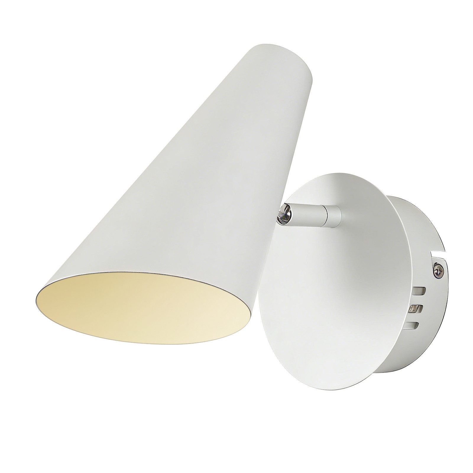Riserva Wandleuchte Wandleuchte Weiß E27 Vintage Wandlampe Innen für Schlafzimmer Flur