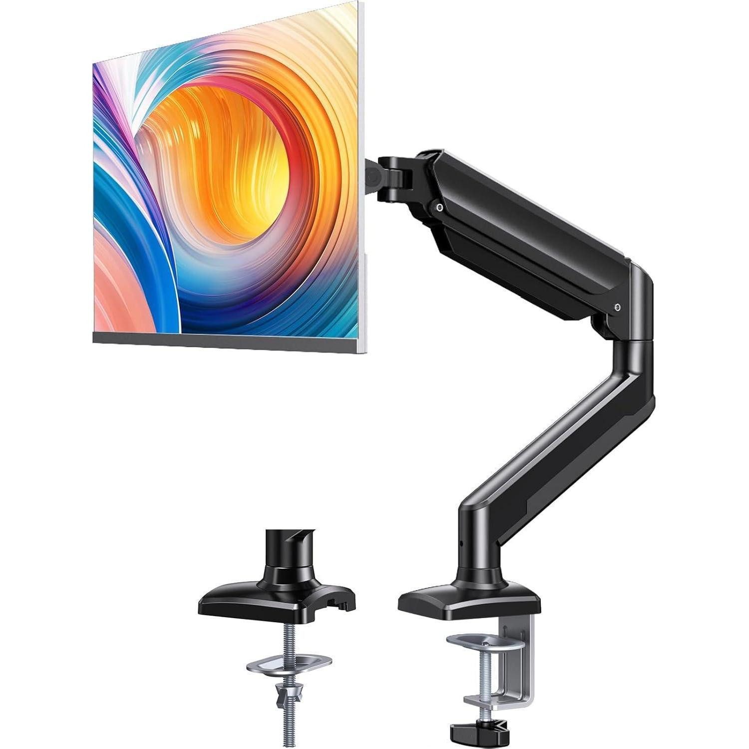 LuxusKollektion Monitor-Halterung Monitor Halterung für 13-32 Zoll Bildschirme, Gasfeder Arm, VESA 75