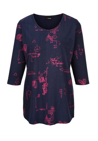 MIAMODA Футболка с графический рисунком