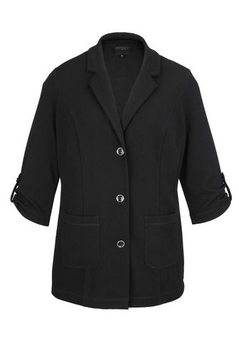 M. COLLECTION Пиджак трикотажный в attraktiver Struk...