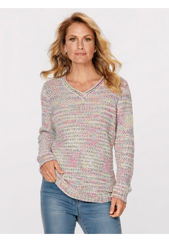 MONA Пуловер в Reiskorn-Struktur