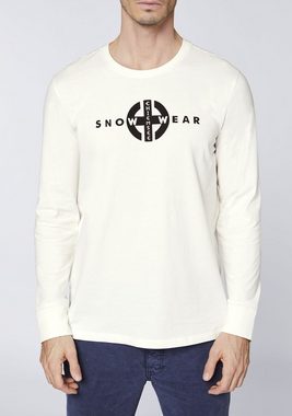 Chiemsee Longsleeve Langarmshirt mit SNOW-WEAR-Schriftzug 1