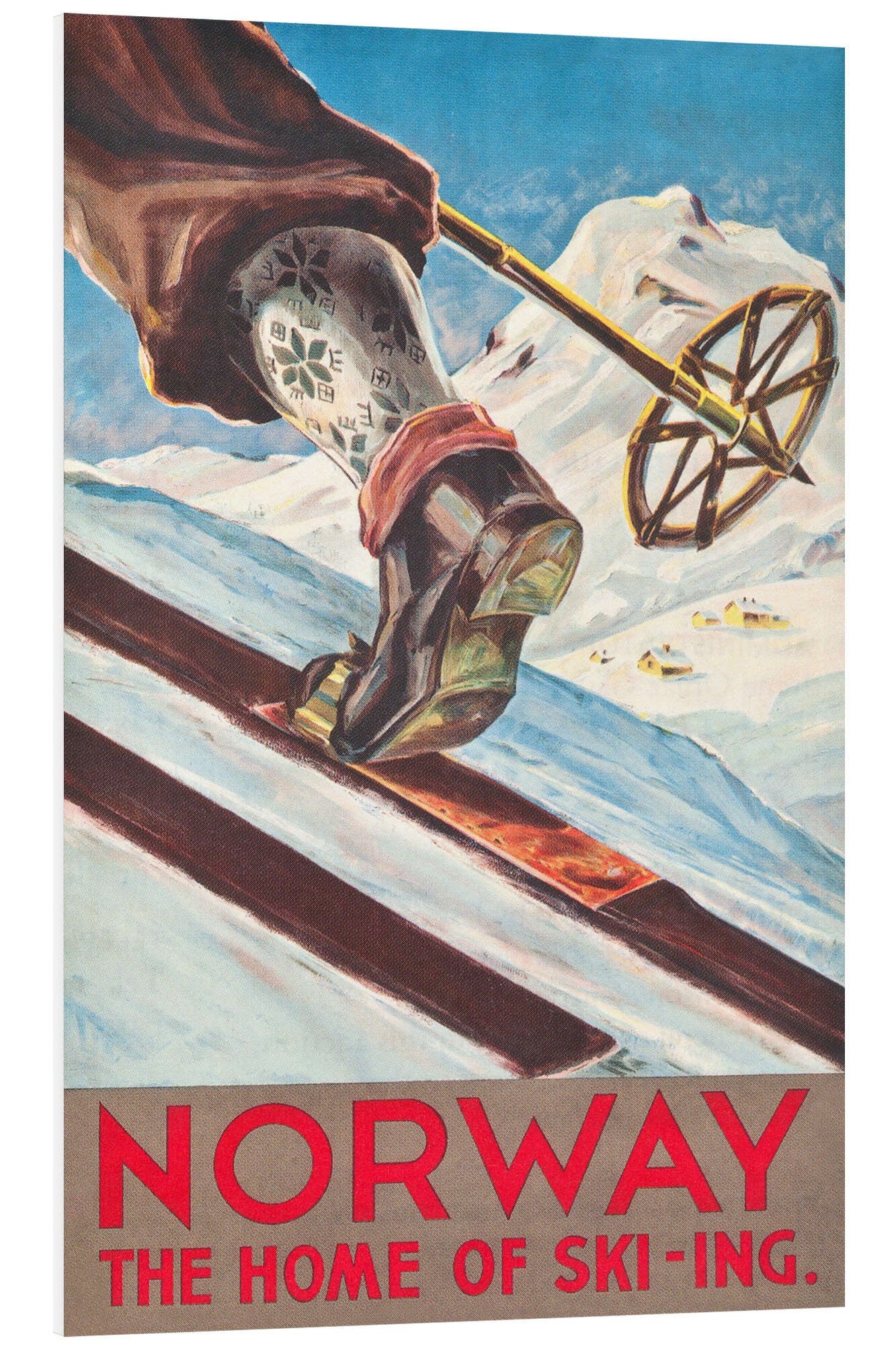 Forex-Bild Vintage Ski Collection