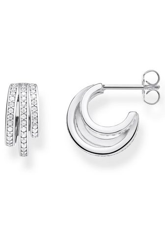 THOMAS SABO Пары серьги »Ringe silber CR652-...