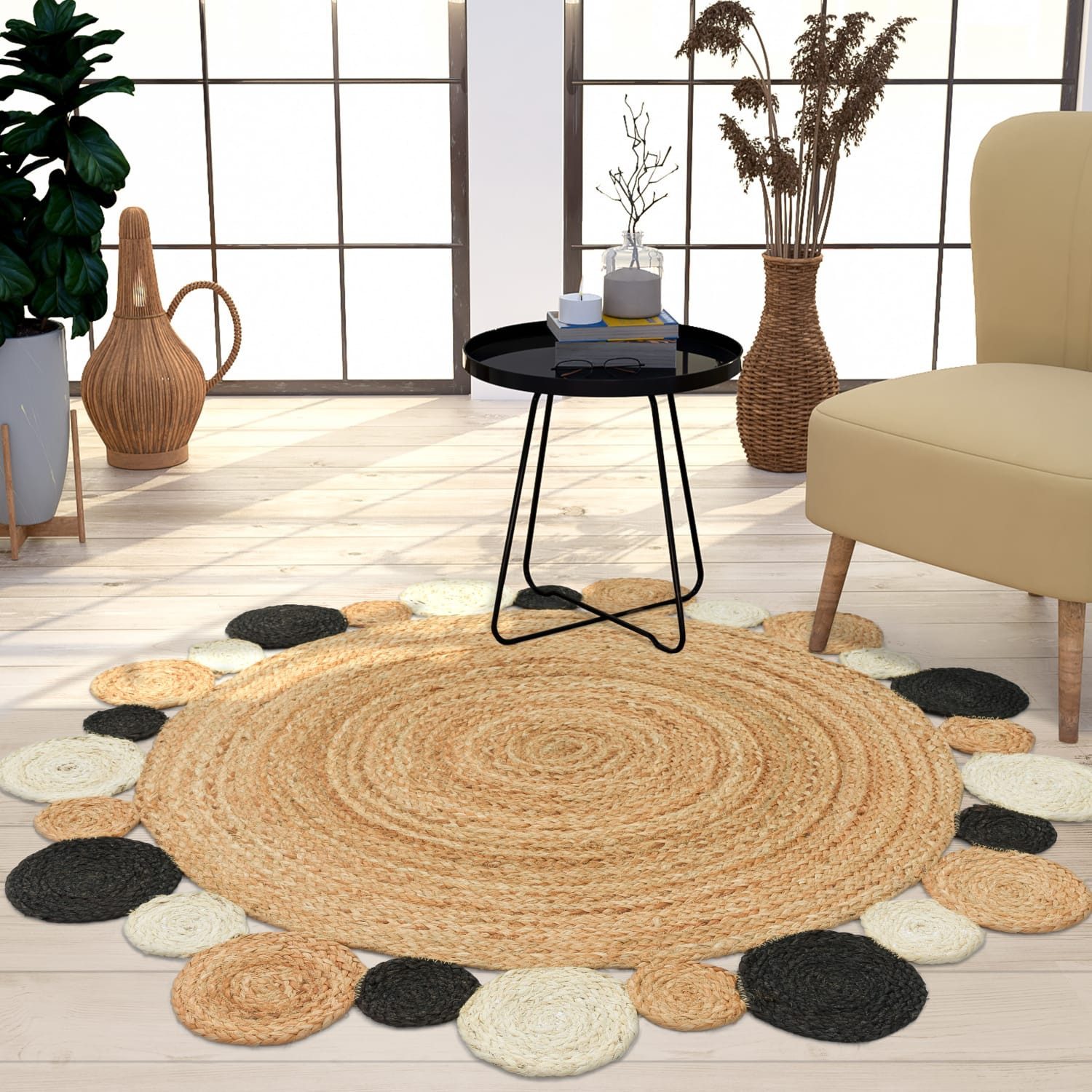 TT Home Teppich, Rund, Höhe: 9 günstig online kaufen