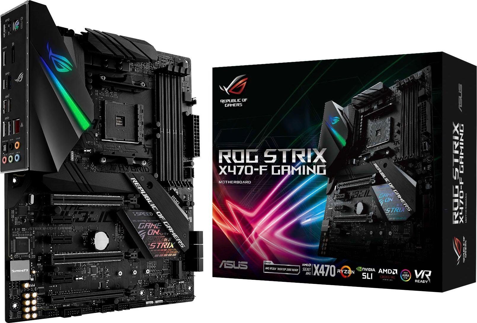 Asus »ROG Strix X470-F Gaming« Mainboard RGB-LED-Beleuchtung online kaufen  | OTTO