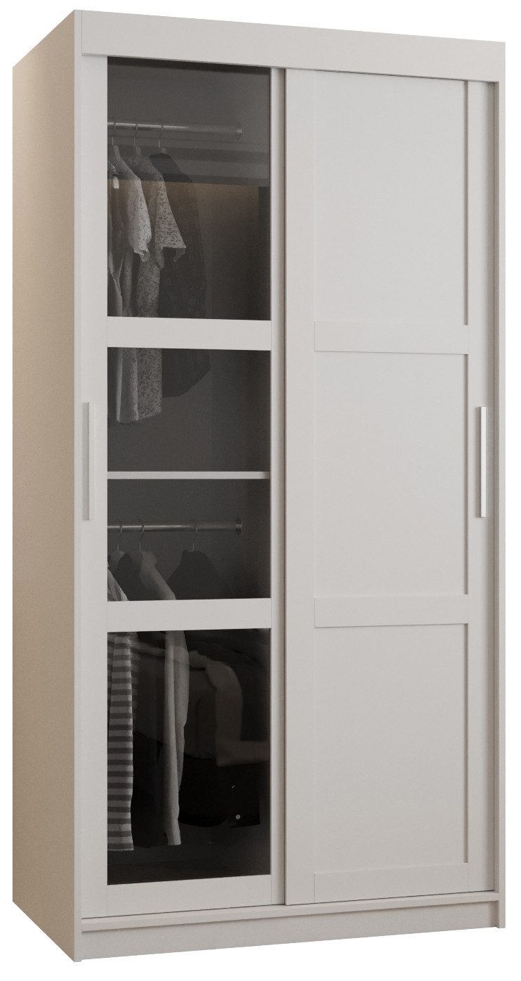 MOEBLO Schiebetürenschrank DEMO III (Kleiderschrank Schwebetürenschrank günstig online kaufen
