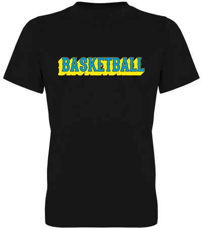 G-graphics T-Shirt Basketball Herren T-Shirt, mit trendigem Frontprint, Aufdruck auf der Vorderseite, Spruch/Sprüche/Print/Motiv