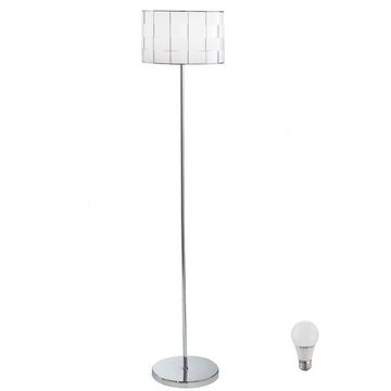 etc-shop LED Stehlampe, Leuchtmittel inklusive, Warmweiß, Design LED Steh Leuchte 7 Watt Decken Fluter Büro Stand Lampe