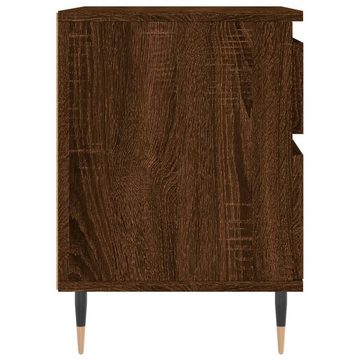 vidaXL Nachttisch Nachttisch Braun Eichen-Optik 40x35x50 cm Holzwerkstoff