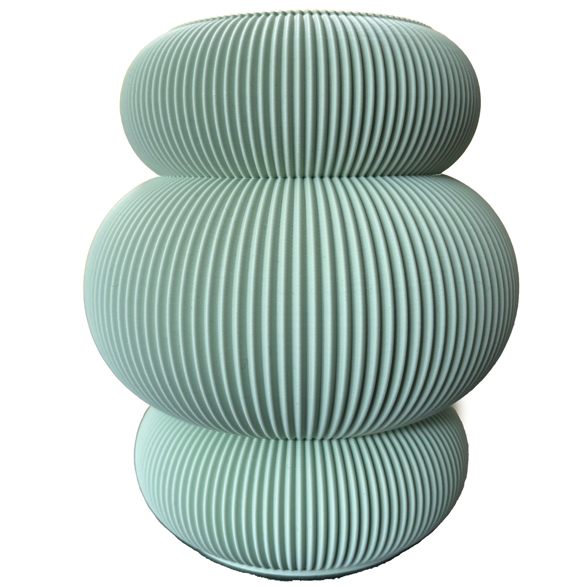 recozy Tischvase blumenvase halo 1 vase pistachio green Ø 19,5 x 20