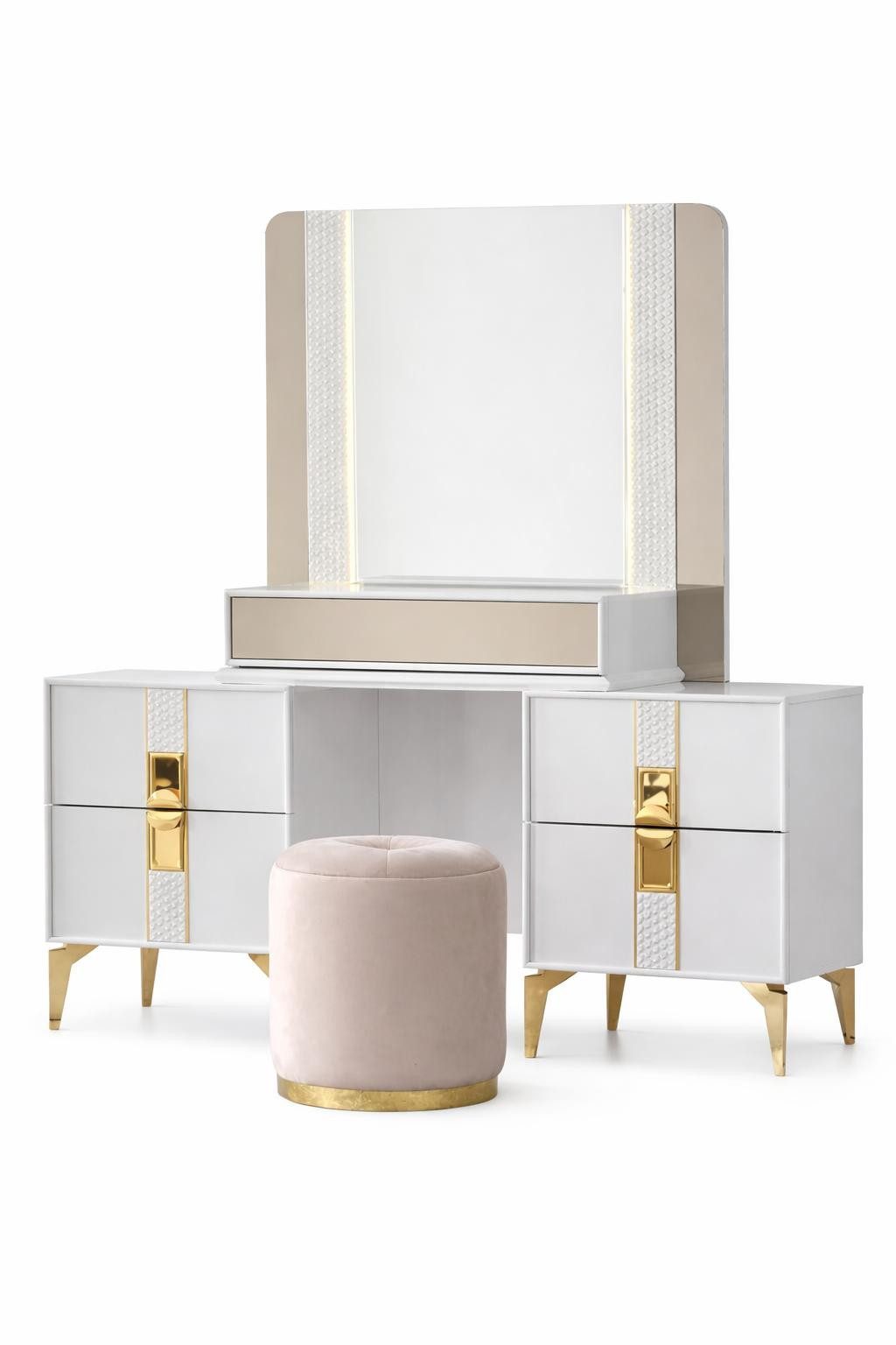 JVmoebel Schminktisch Eleganter Schminktisch mit modernem Design und praktischer Ablage, Made in Europa