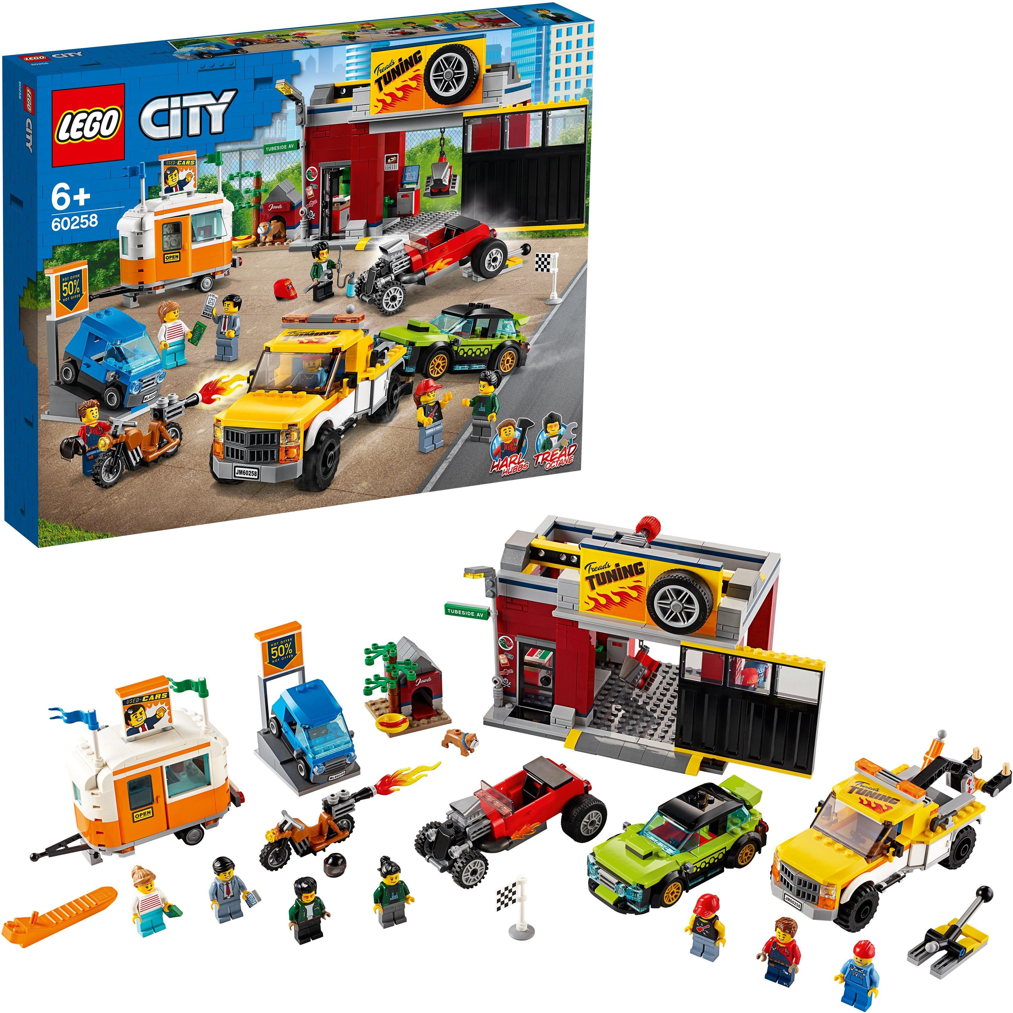 Image of LEGO 60258 Tuning-Werkstatt Spielset, Mehrfarbig