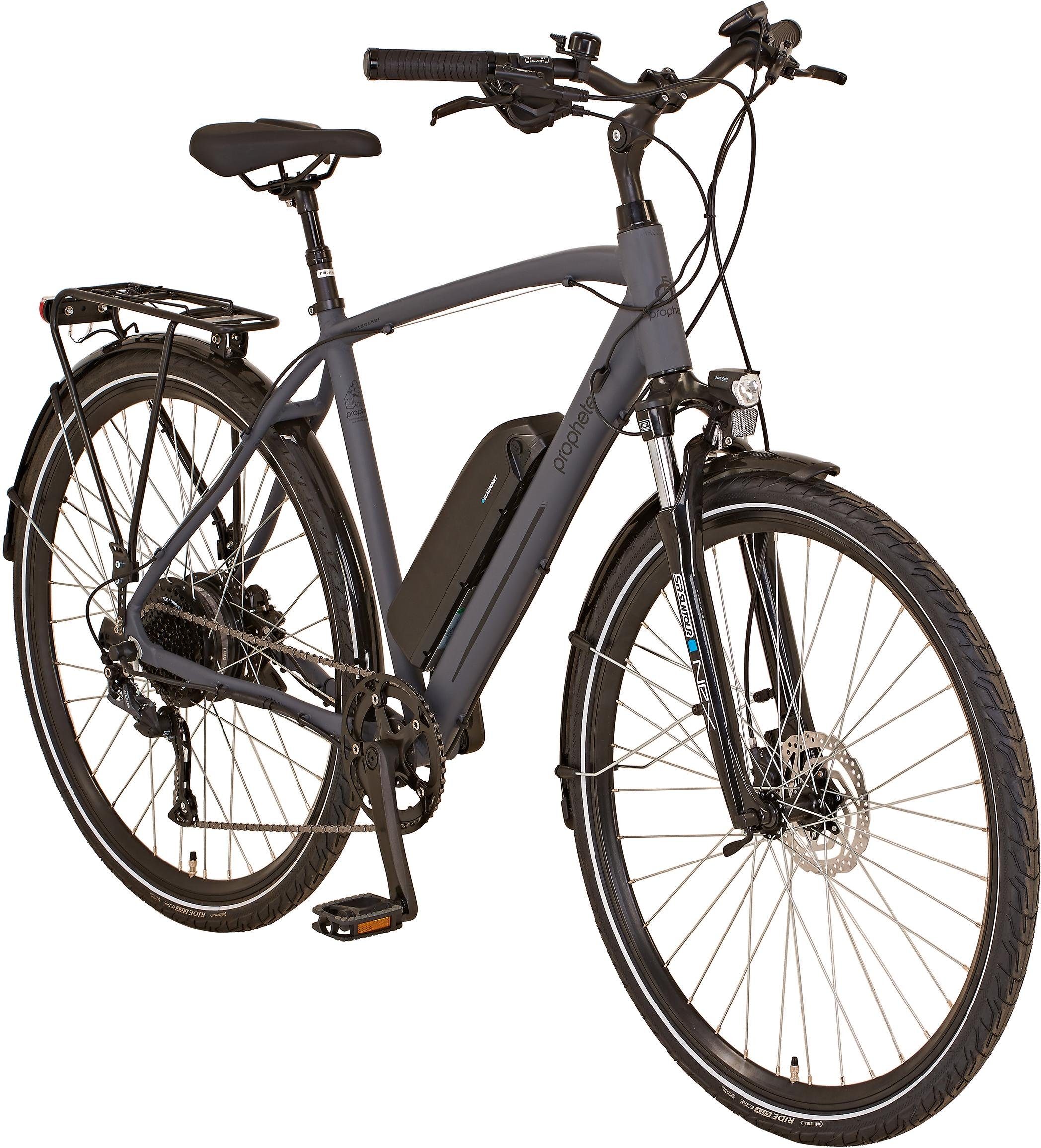 Prophete E-Bike »Entdecker 20.EST.10«, 8 Gang Shimano Altus Schaltwerk,  Kettenschaltung, Heckmotor 250 W online kaufen | OTTO