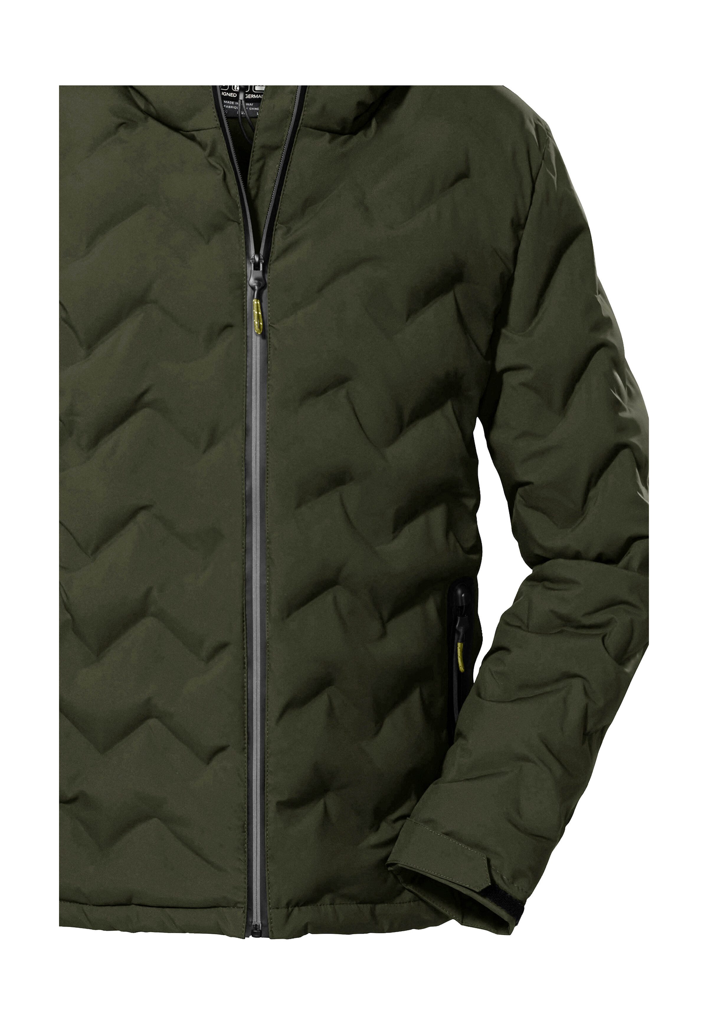 Killtec Steppjacke KOW 119 MN QLTD JCKT Wasser- und windabweisende Jacke mit verstellbarer Kapuze