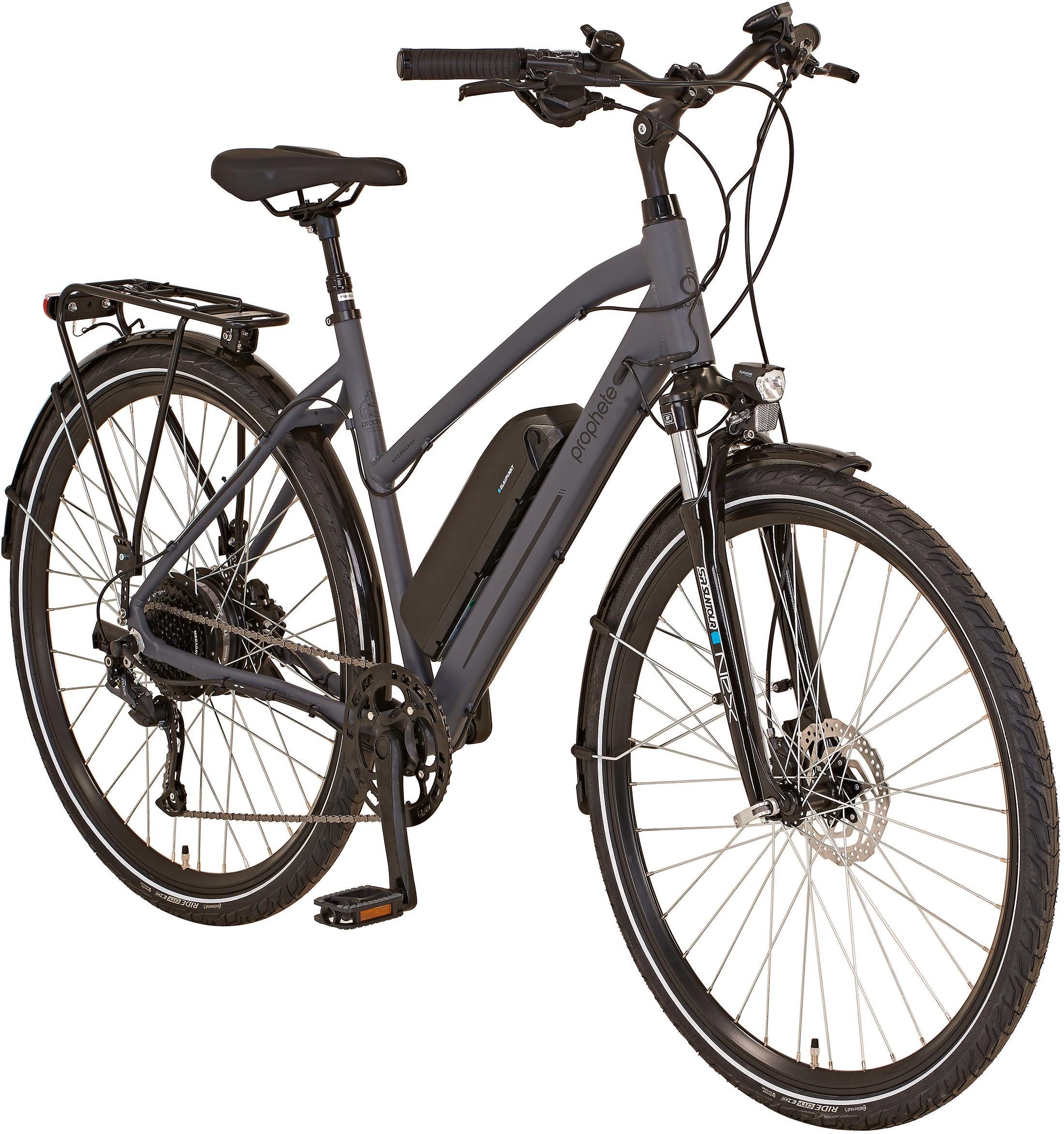 Prophete E-Bike »Entdecker 20.EST.10«, 8 Gang Shimano Altus Schaltwerk,  Kettenschaltung, Heckmotor 250 W online kaufen | OTTO