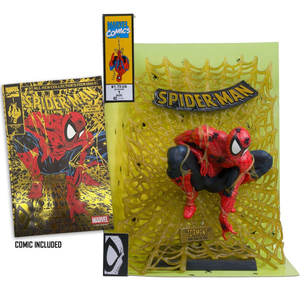 McFarlane Toys Merchandise-Figur Marvel Collection PVC Statue 1/6 Spider-Man (Spider-Man # 1) (Gold Edi