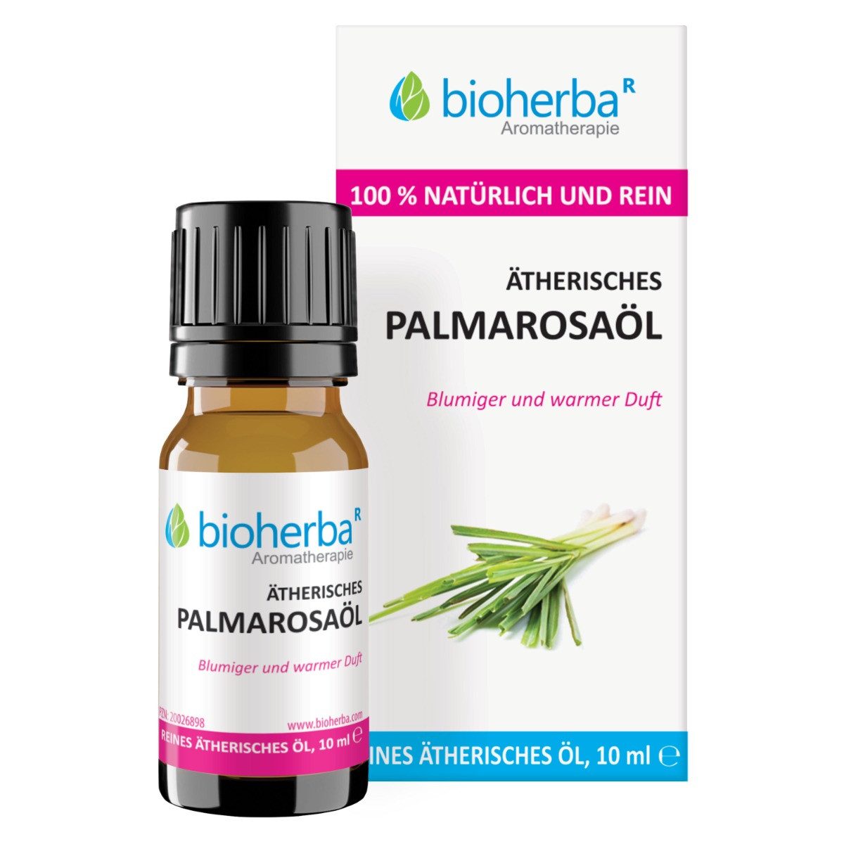 BIOHERBA R Pflege-Set Bioherba Ätherisches reines Palmarosaöl 10 ml