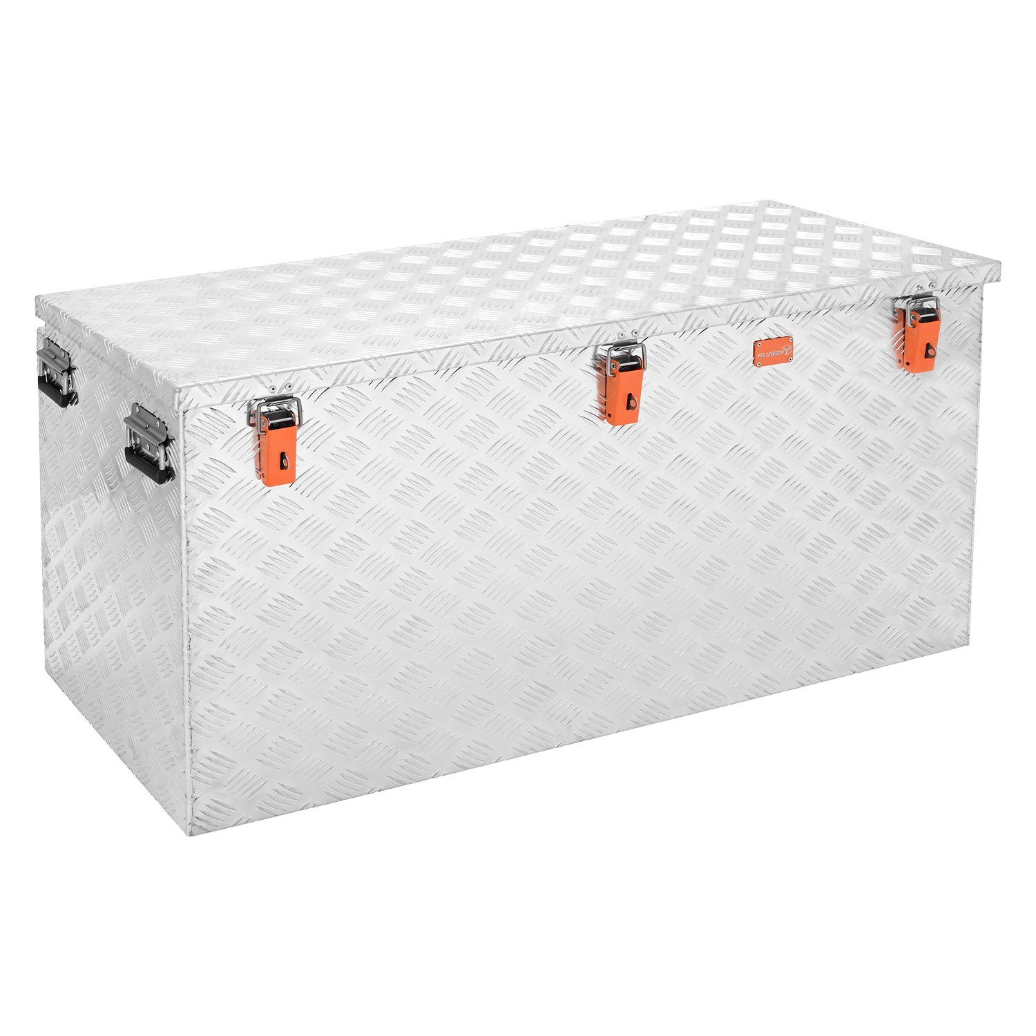 Anhänger-Deichselbox Aluminium Riffelblech Pritschenbox Pickup