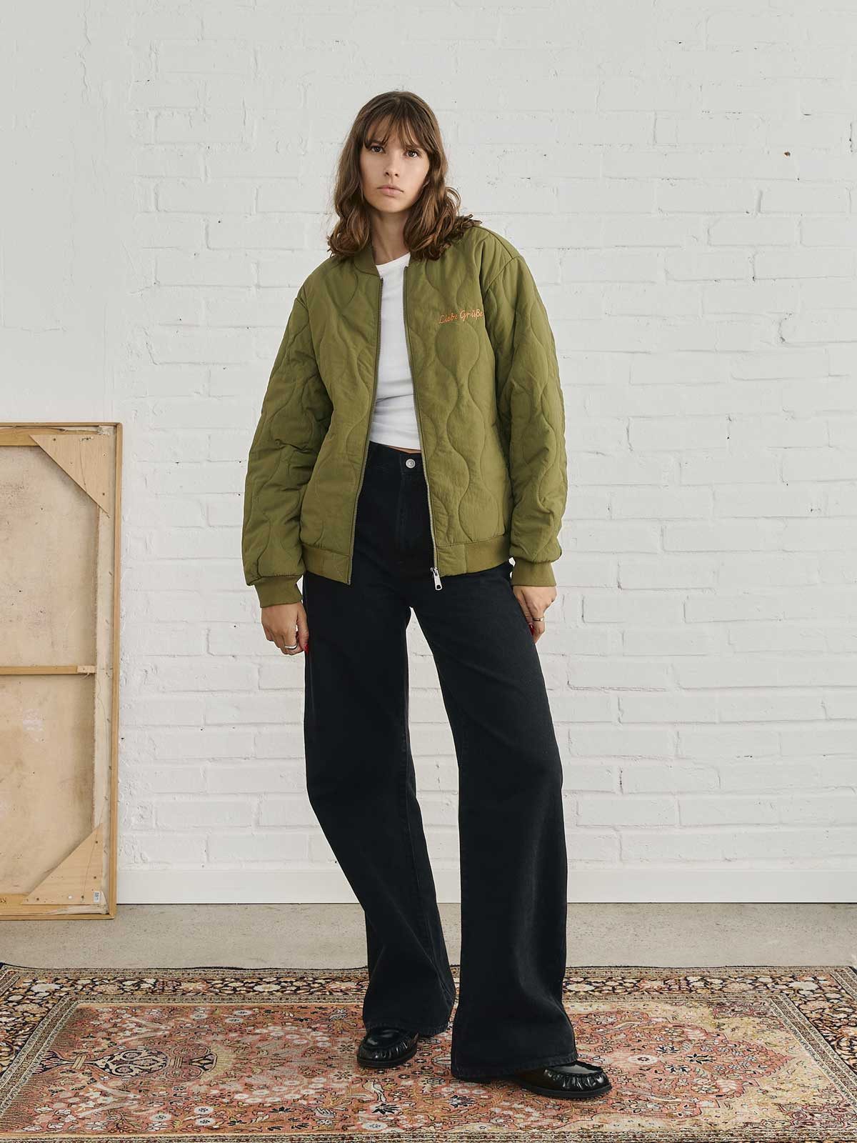 Yahmo Bomberjacke Trudi Quilted Bomber Jacket