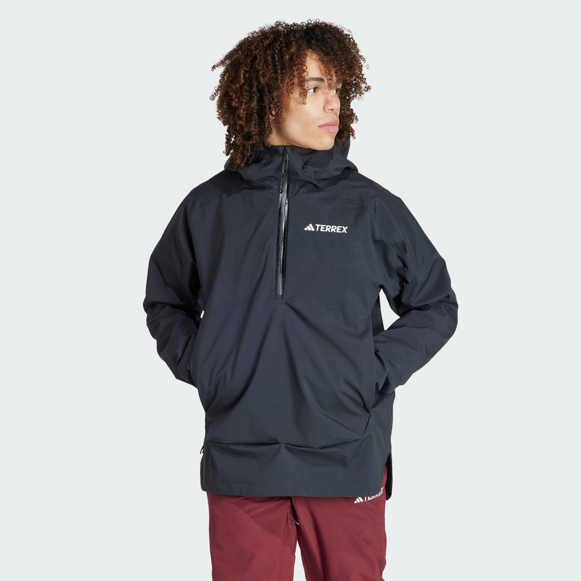 adidas TERREX Outdoorjacke TERREX XPERIOR 2L LINED RAIN.RDY ANORAK Black