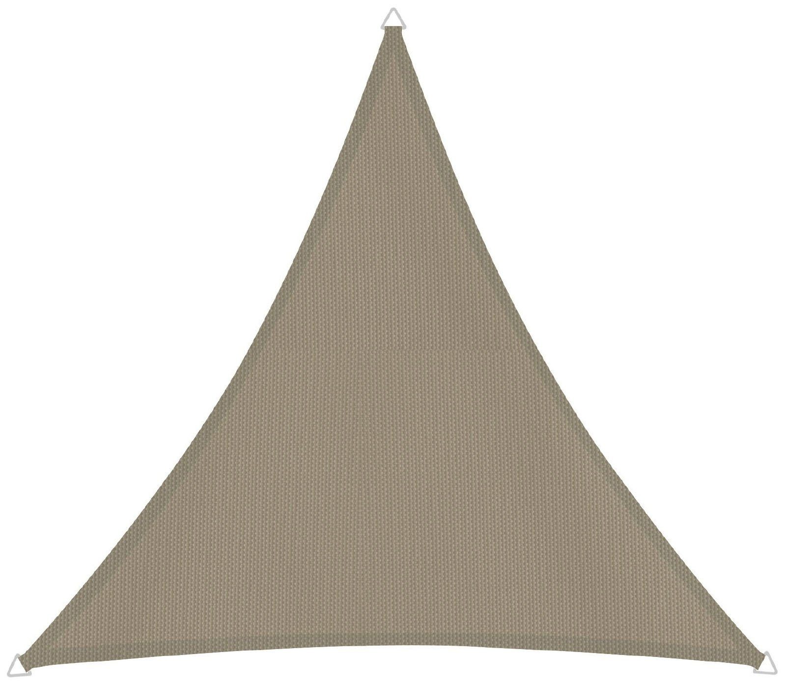 Windhager Sonnensegel Cannes Dreieck, 3x3x3m, taupe