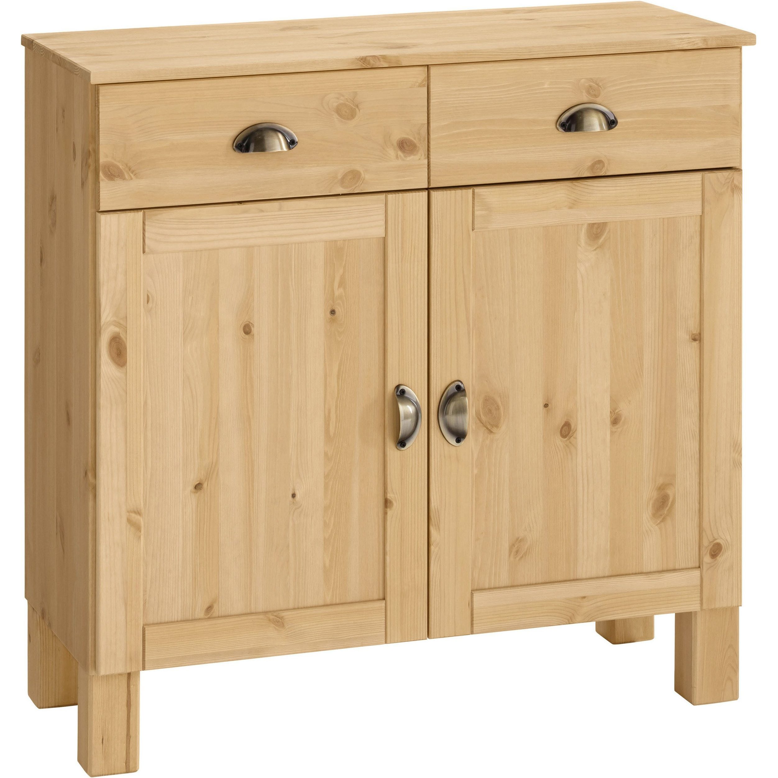 Home affaire Unterschrank Oslo 85 cm breit, 38 cm tief, als Sideboard nutzbar, 2 Türen, 2 Schubladen