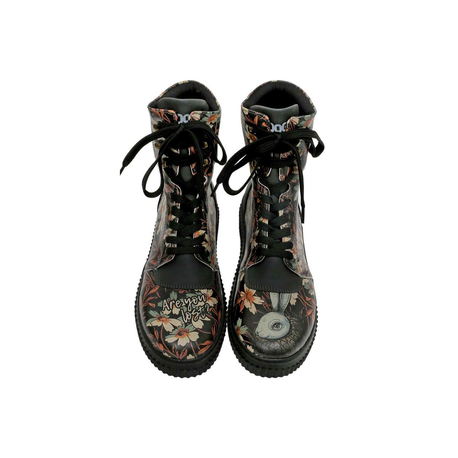DOGO Future High Top Boots State Of Bliss Damen Stiefeletten Schnürboots Handgefertigt