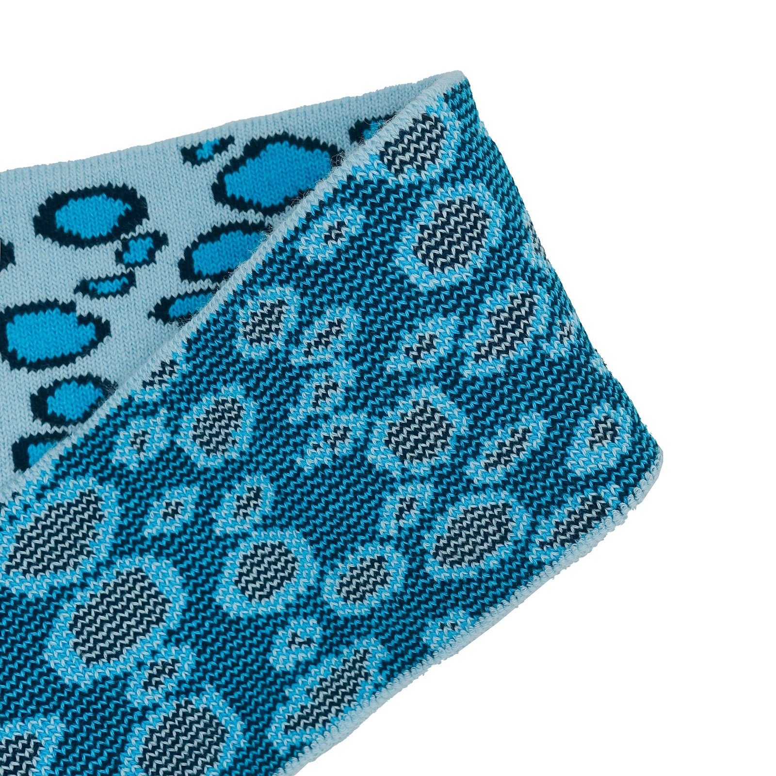 maDDma Stoff Cuff Bündchen Strickbündchen 110x7cm Baumwolle, Maritim grau