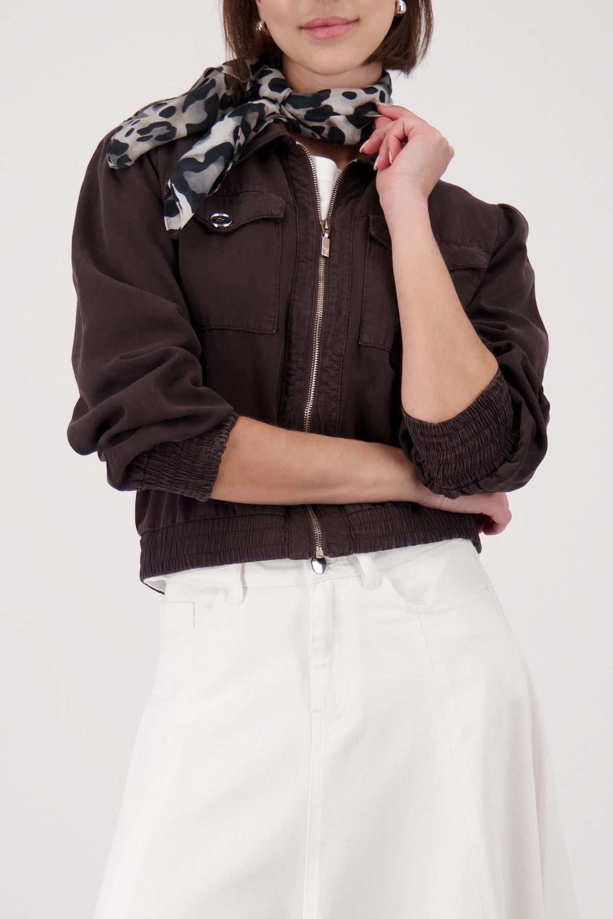 Monari Modetuch, mit Animalprint