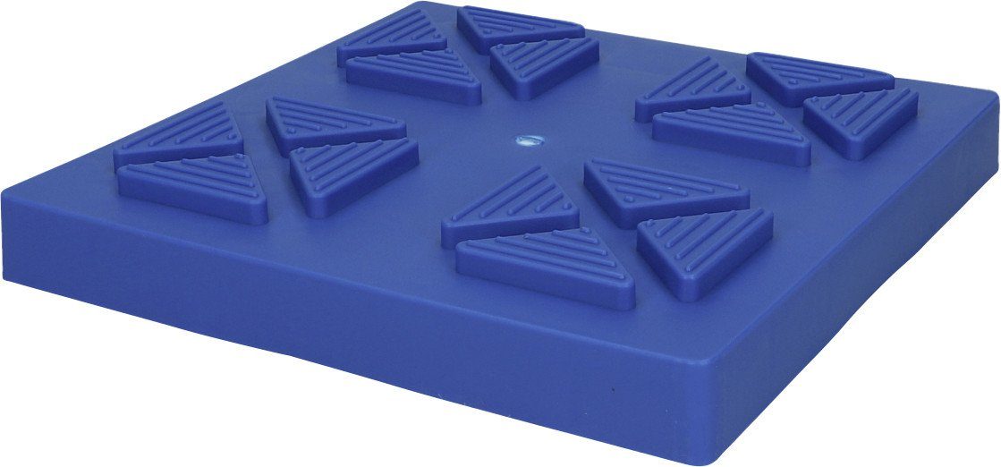 Cartrend Sicherheitskeil Cartrend Basisplatten für Stützböcke 4 Stück