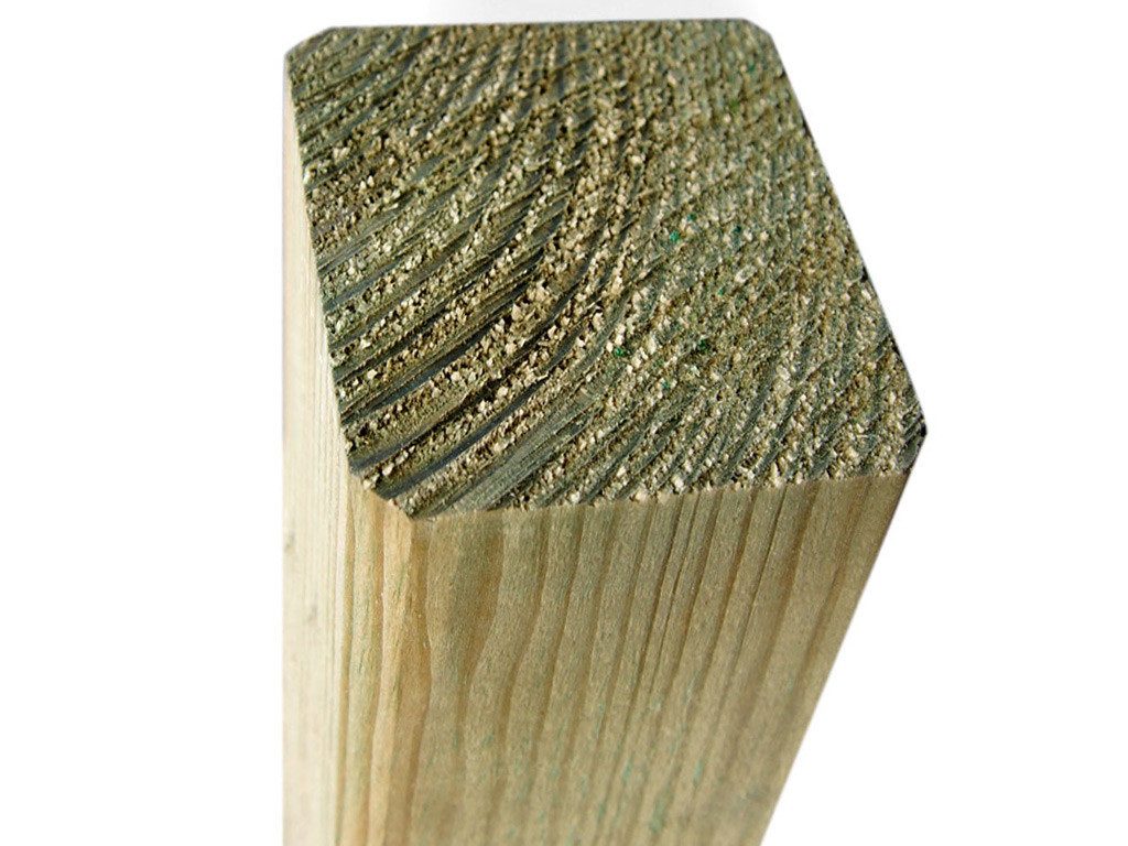 Woodtex Zaunpfosten Pfosten Kiefer KDI gehobelt
