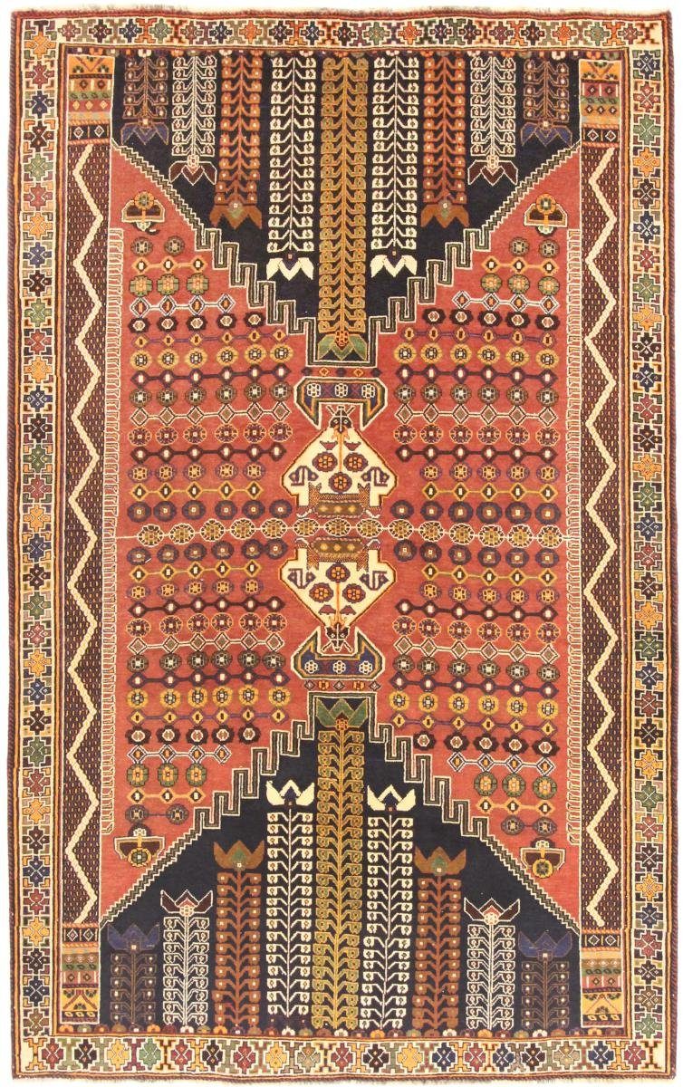 Orientteppich Ghashghai 170x271 Handgeknüpfter Orientteppich / Perserteppich, Nain Trading, rechteckig, Höhe: 12 mm