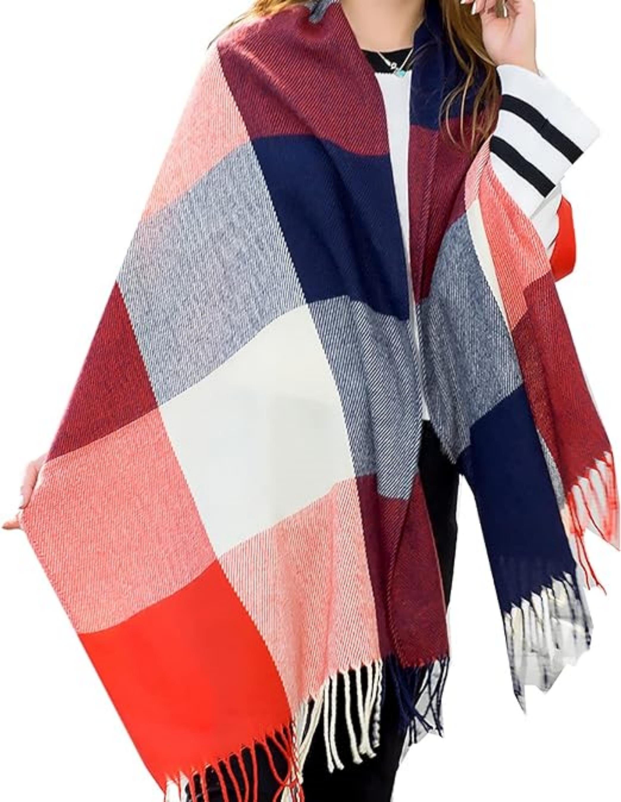 Coonoor Modeschal Karierter Damen Schal mit günstig online kaufen