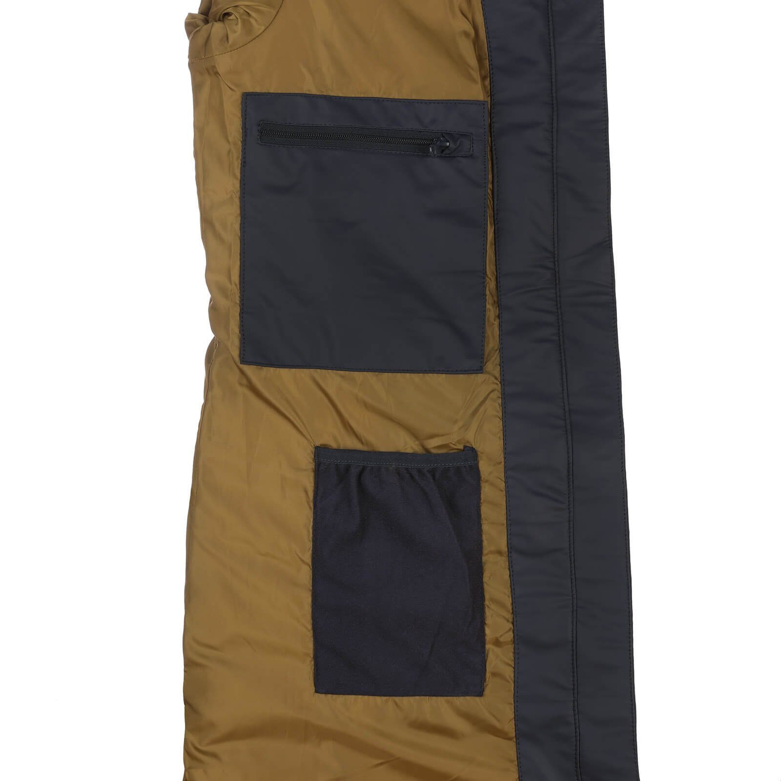 Dry Fashion Regenmantel navy Damen gesteppt PU-Mantel und Danzig wasserdicht Outdoor-Jacke wind- 
