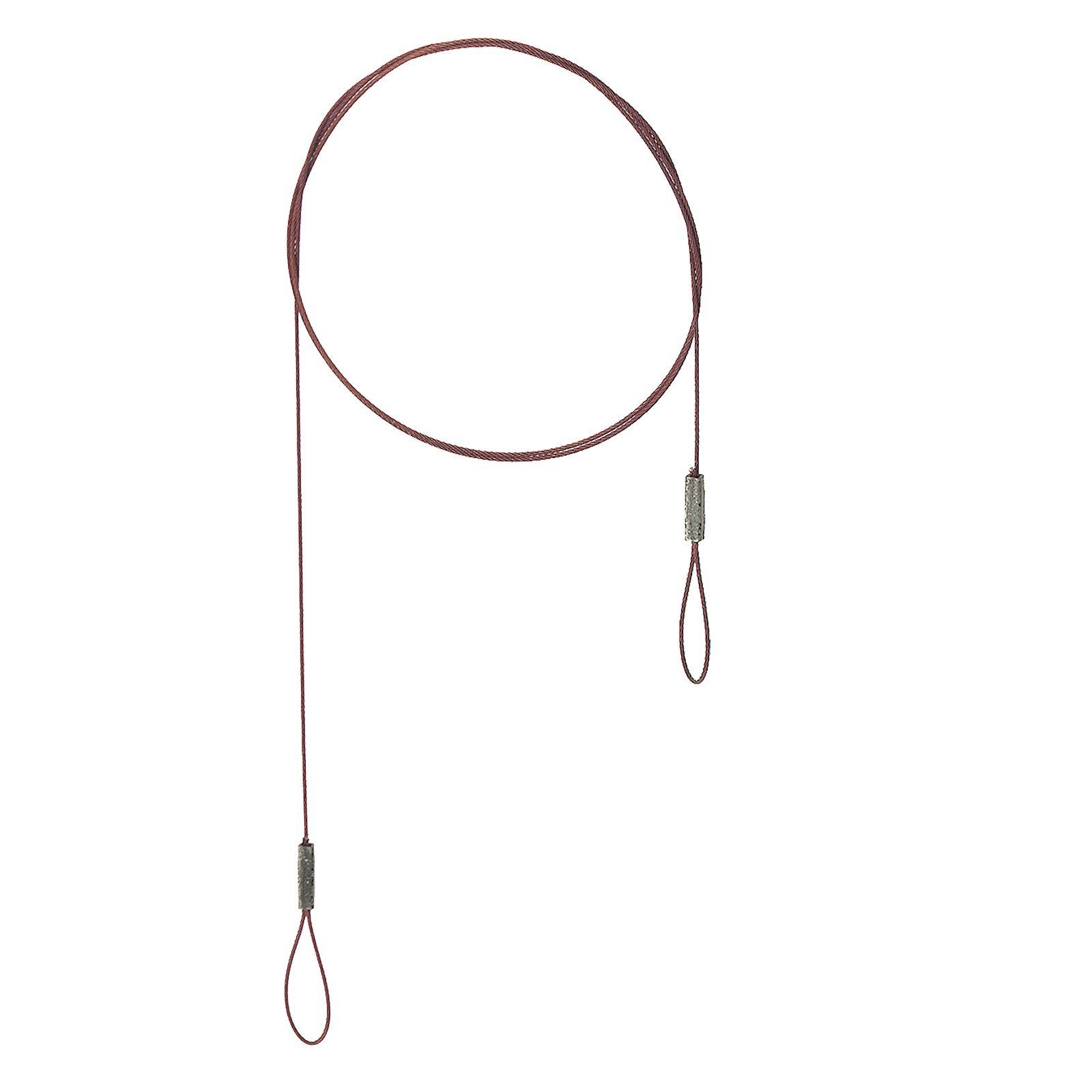 flexonit Vorfachschnur, 40 m Länge, flexonit Vorfach AD 0,27mm/6,8kg/40cm Stahlvorfach