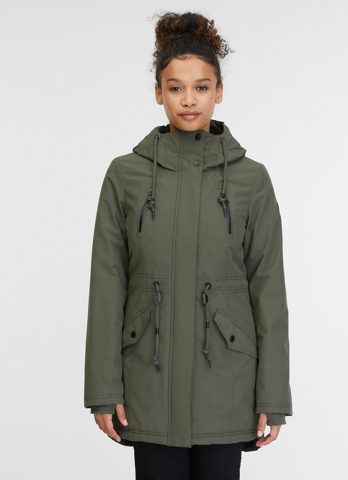 Ragwear Outdoorjacke ELSIEN wasserabweisender Übergangsparka, mit günstig online kaufen