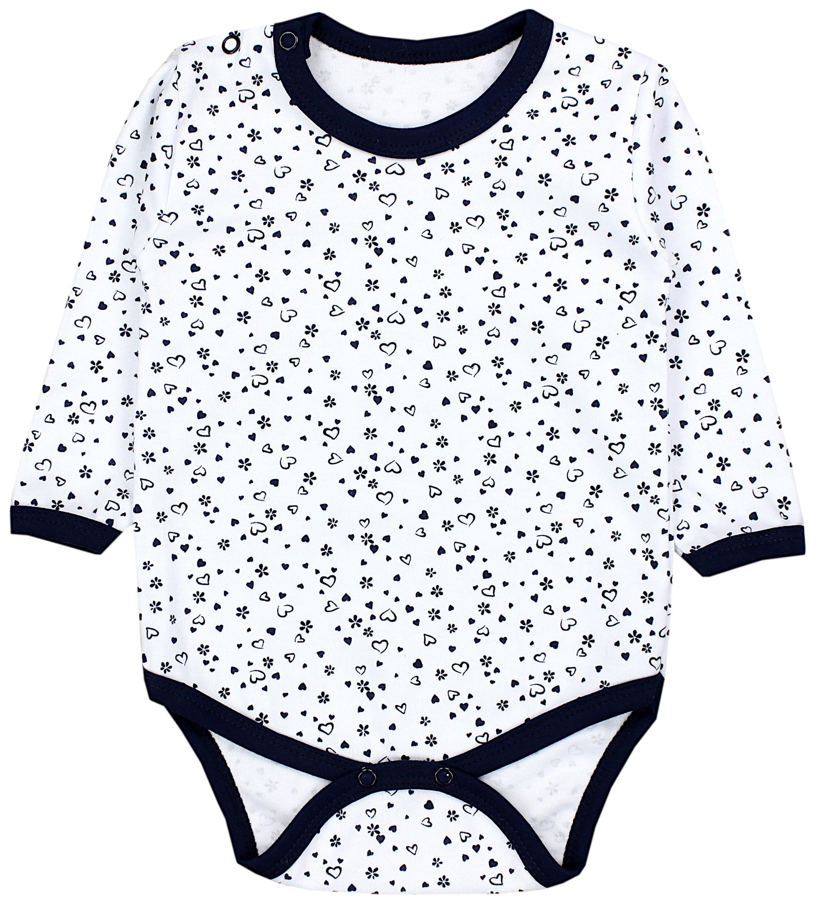 TupTam Langarmbody TupTam Mädchen Baby Body Langarm Unifarben 5er Pack
