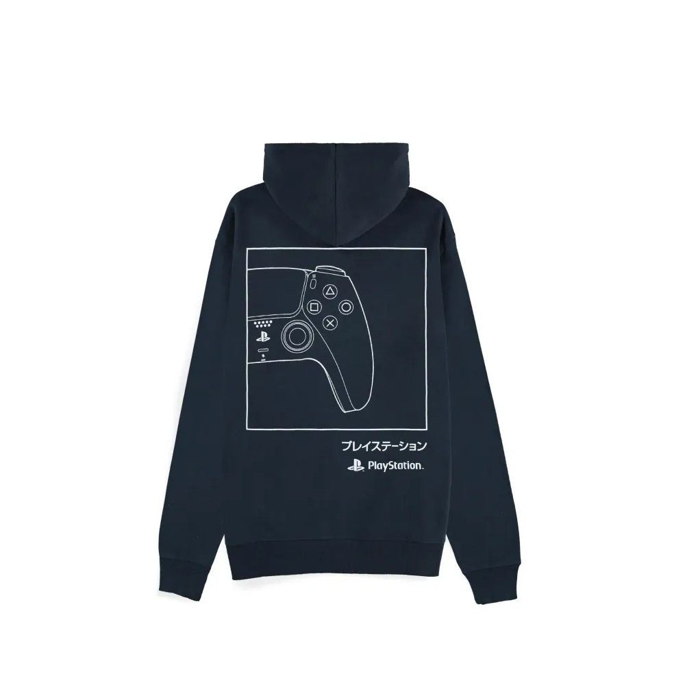 Playstation Hoodie Navy Zipper Hoodie