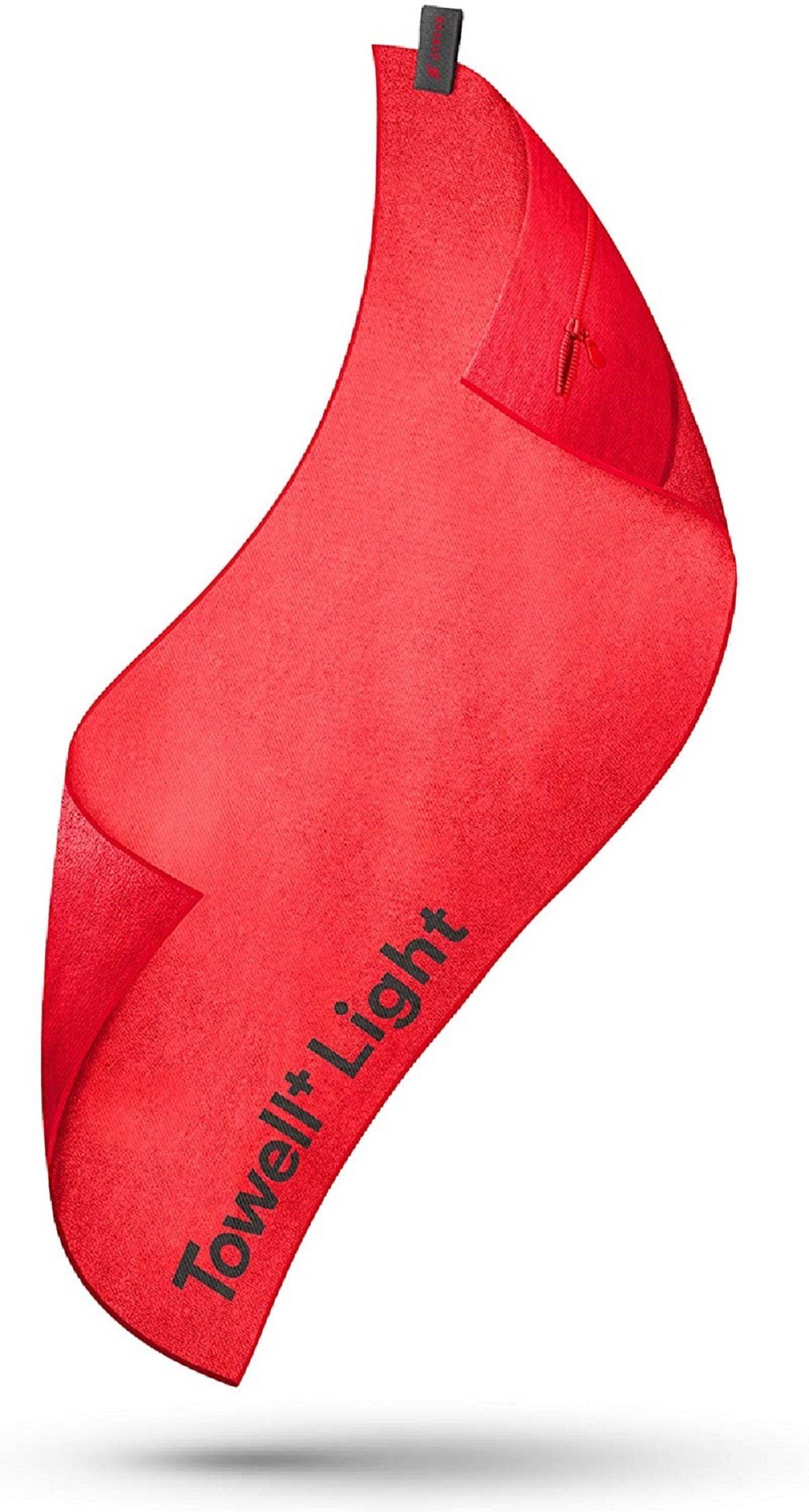 Sporthandtuch TOWELL+Light Sporthandtuch aus Microfaser,Power Red