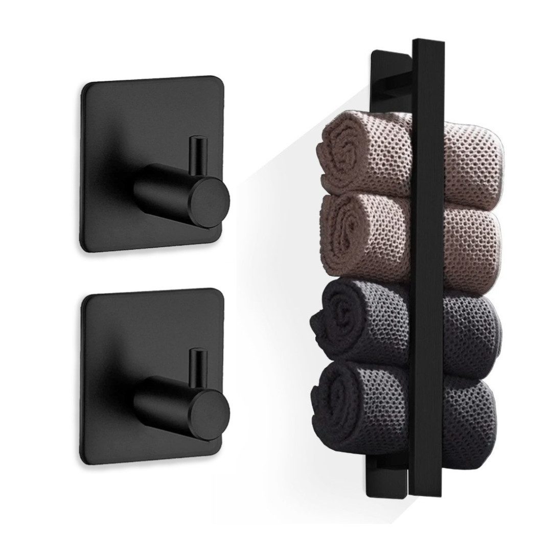 LIVINA HOME Handtuchhaken Handtuchhaken Haken selbstklebend, Handtuchhalter ohne Bohren, Badezimmer, Bad, Küche