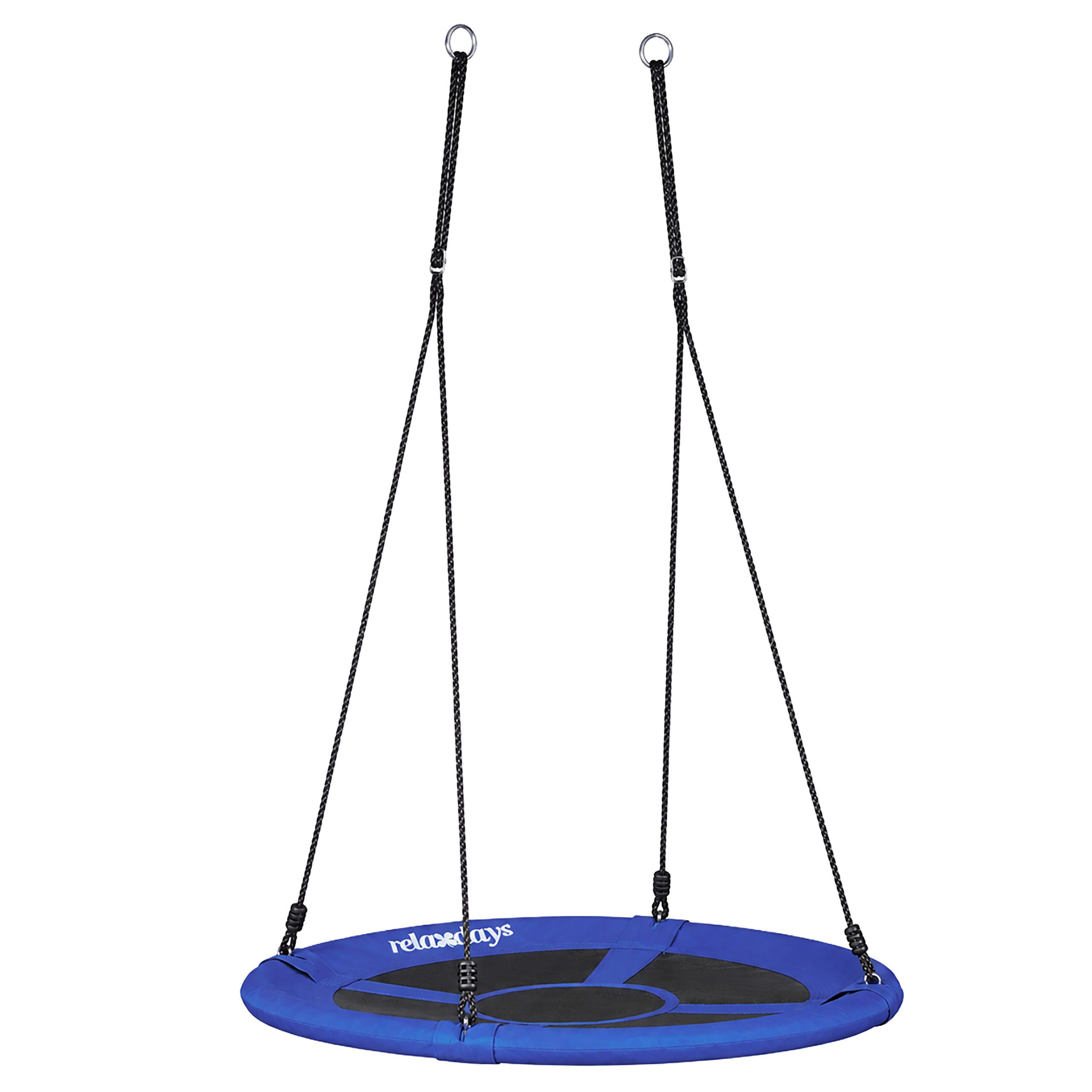 relaxdays Nestschaukel rund mit geschlossenem Sitz, 90 cm