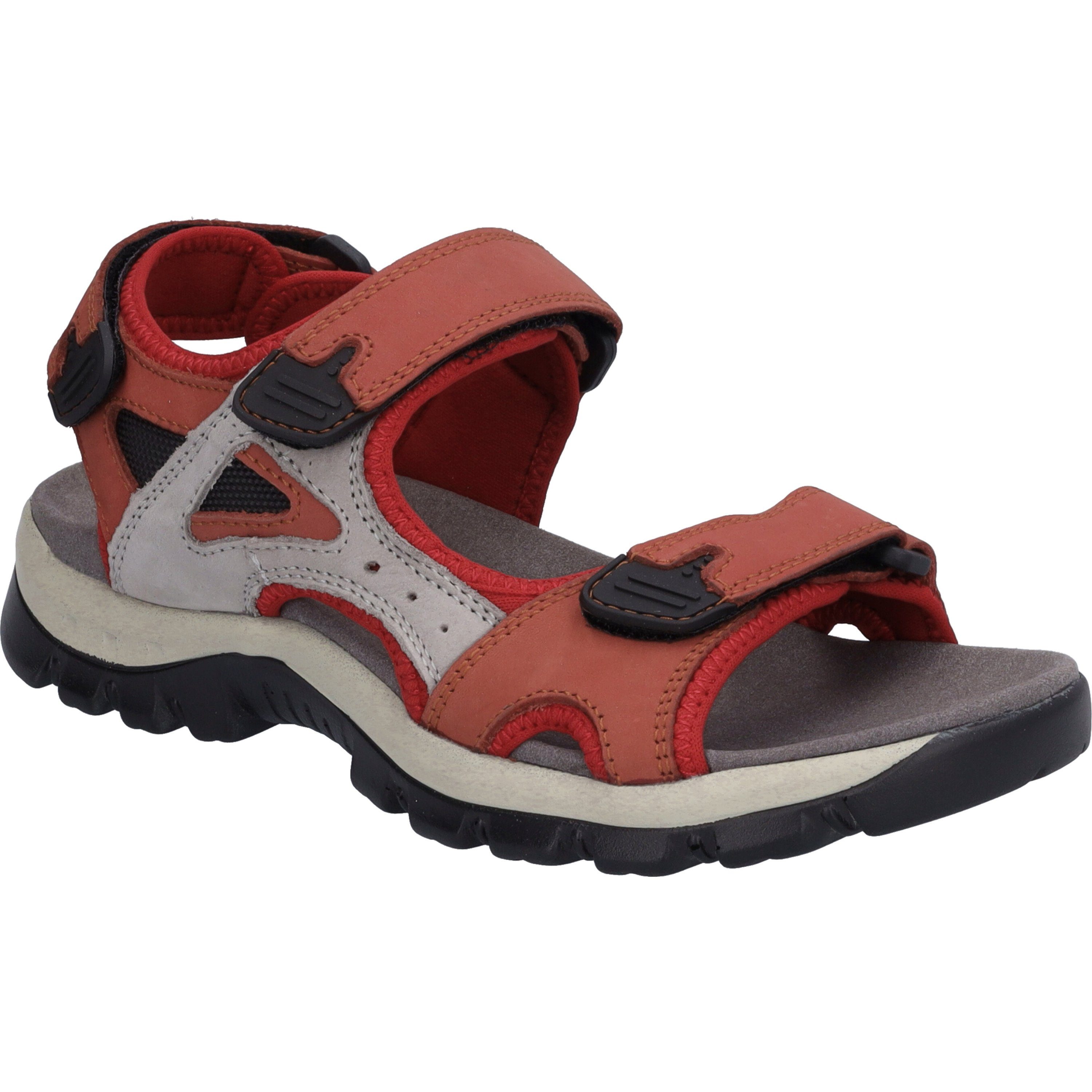 Westland Avora 02, rot Sandale rot-kombi | Riemchensandalen