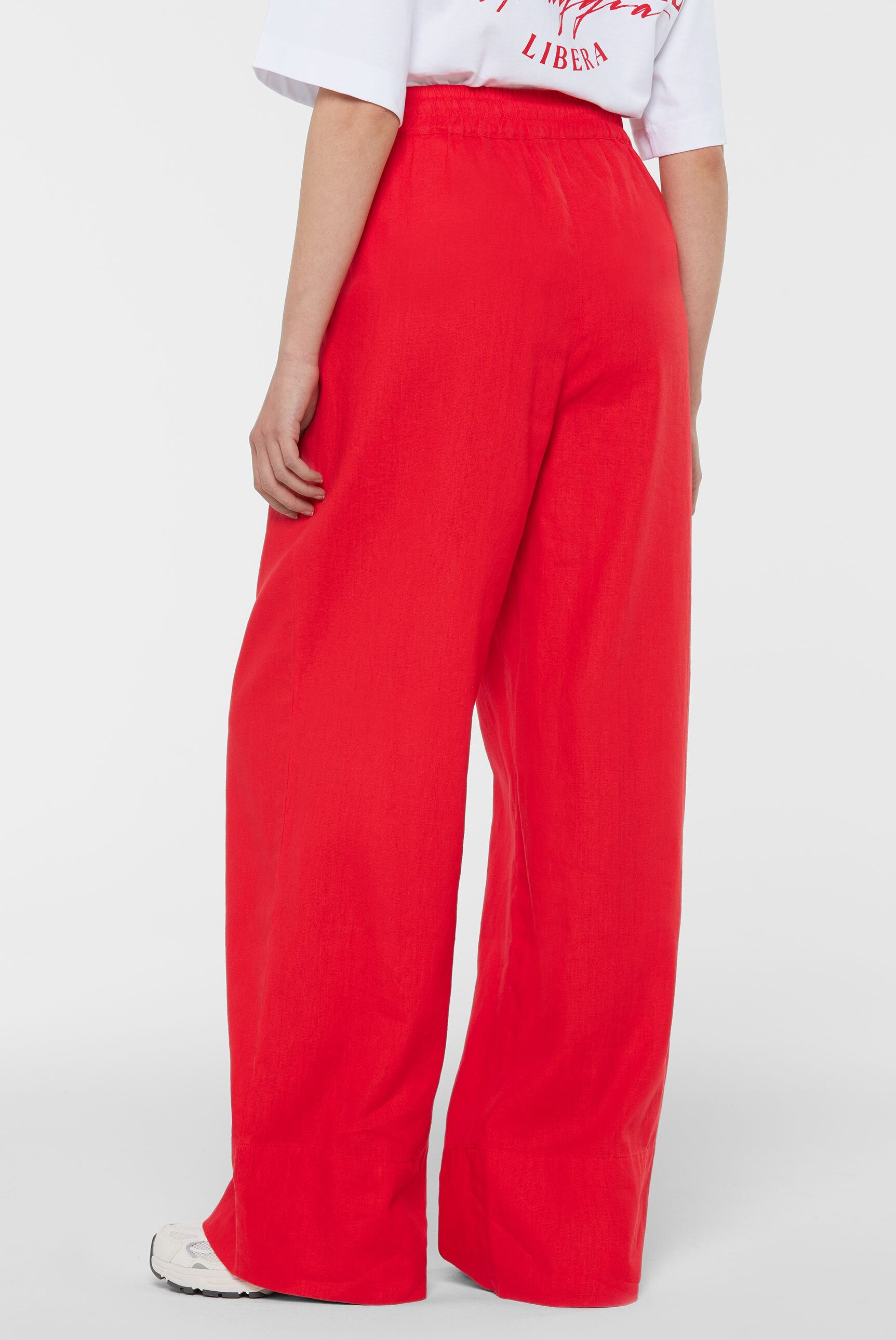SENSES.THE LABEL Schlupfhose mit Elastikbund und Kordel