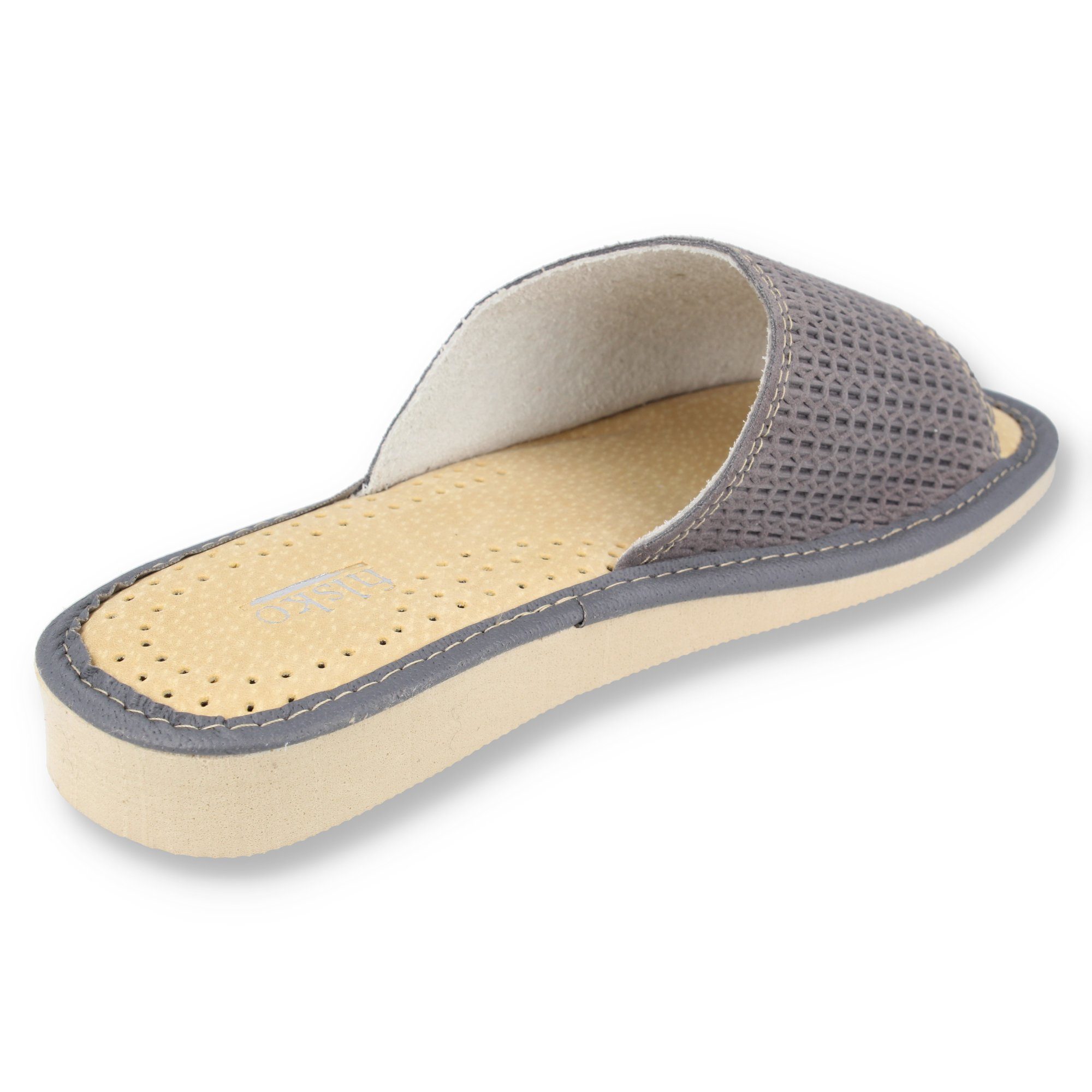 filsko Almada aus Veloursleder offene Damen Hausschuh