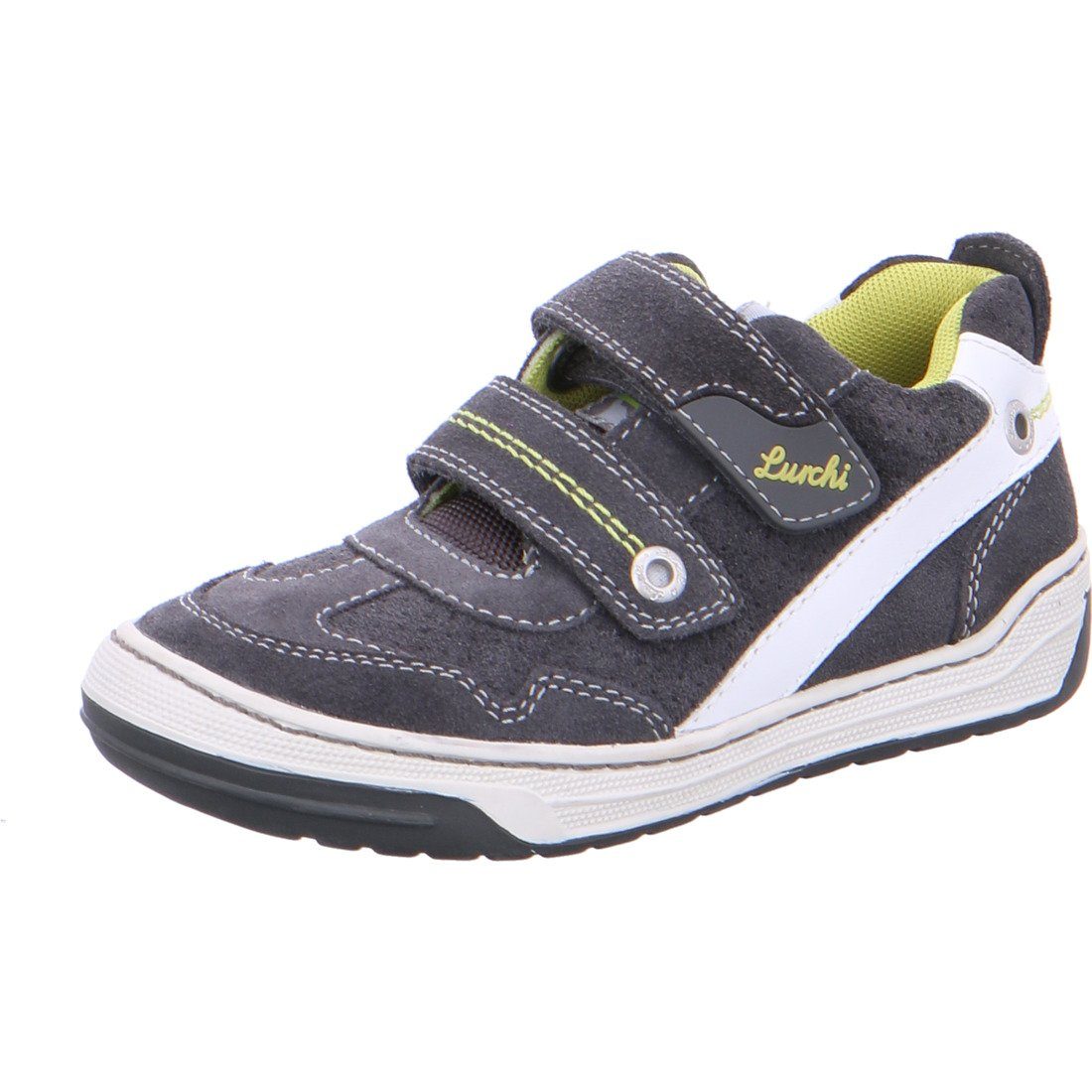 Lurchi Lurchi Schuhe, Sneaker Bruce - Rauleder Jungen Sneaker grau 036954 | Schnürschuhe